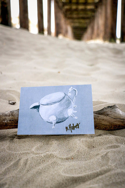 Vintage Teapot (Pack of 8)